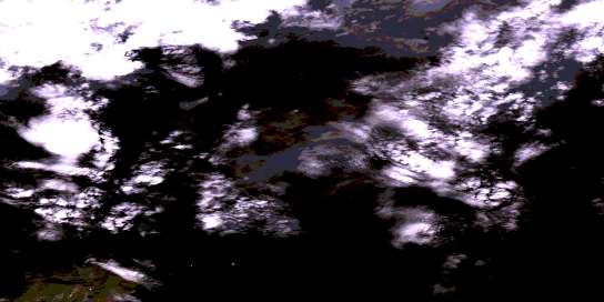Air photo: Cape White Handkerchief Satellite Image map 014M06 at 1:50,000 Scale