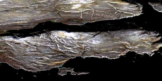 Air photo: Mooneshine Fiord Satellite Image map 016K05 at 1:50,000 Scale
