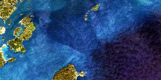 Air photo: Campobello Island Satellite Image map 021B15 at 1:50,000 Scale