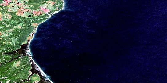 Air photo: Pointe-Sapin Satellite Image map 021I15 at 1:50,000 Scale