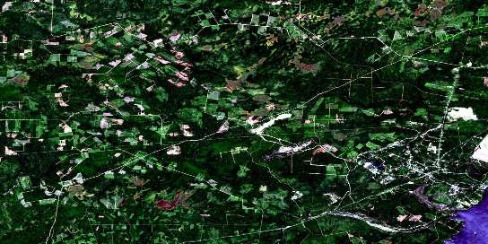 Air photo: Minto Satellite Image map 021J01 at 1:50,000 Scale