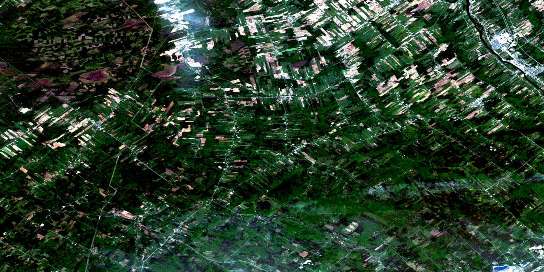 Air photo: Saint-Sylvestre Satellite Image map 021L06 at 1:50,000 Scale