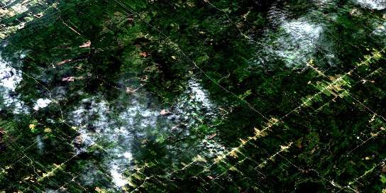 Air photo: Notre-Dame-Du-Rosaire Satellite Image map 021L16 at 1:50,000 Scale