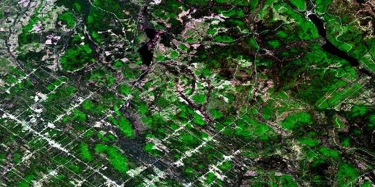 Air photo: Ste-Perpetue-De-Islet Satellite Image map 021N04 at 1:50,000 Scale