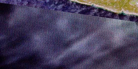 Riviere Aux Becs-Scie Satellite Map 022H09 at 1:50,000 scale - National Topographic System of Canada (NTS) - Orthophoto