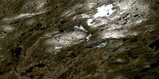 Air photo: Lac Du Cran Casse Satellite Image map 022M15 at 1:50,000 Scale