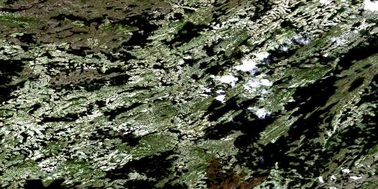 Air photo: La Grande Ile Satellite Image map 023E03 at 1:50,000 Scale