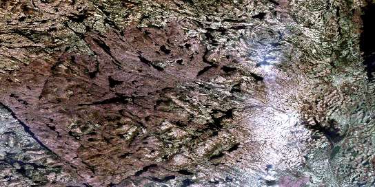 Air photo: Rannie Lake Satellite Image map 023G10 at 1:50,000 Scale