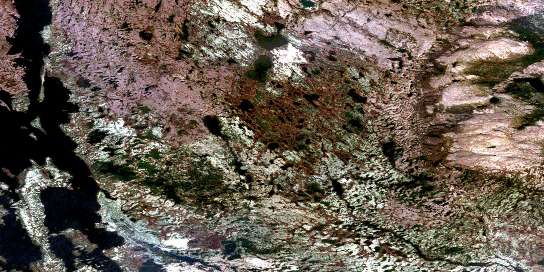 Air photo: Tamarack River Satellite Image map 023G16 at 1:50,000 Scale