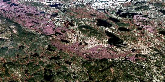 Air photo: Cissy Lake Satellite Image map 023H05 at 1:50,000 Scale