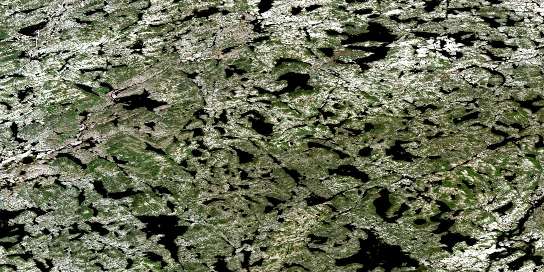 Air photo: Lac Desnambuc Satellite Image map 023L03 at 1:50,000 Scale