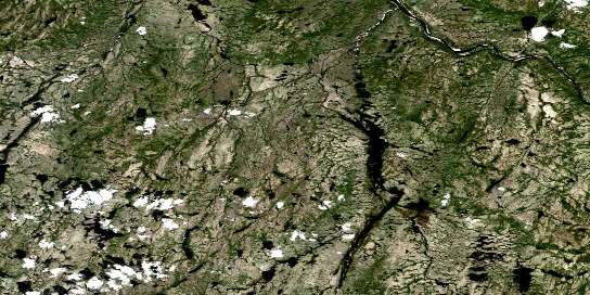 Air photo: Riviere Serigny Satellite Image map 023N15 at 1:50,000 Scale
