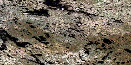 Air photo: Lac Morel Satellite Image map 024B10 at 1:50,000 Scale