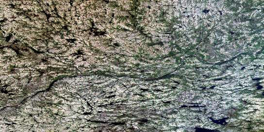 Air photo: Ruisseau Soupras Satellite Image map 024D13 at 1:50,000 Scale
