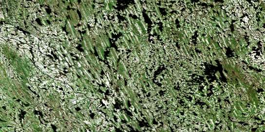 Air photo: Lac Totel Satellite Image map 024G04 at 1:50,000 Scale