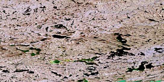 Lac Gorribon Satellite Map 024M14 at 1:50,000 scale - National Topographic System of Canada (NTS) - Orthophoto