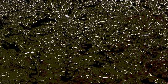 Air photo: Lac Buet Satellite Image map 025D14 at 1:50,000 Scale
