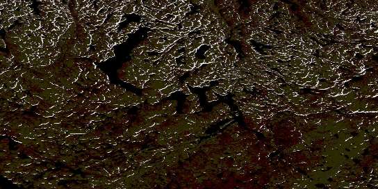 Air photo: Lac Latourette Satellite Image map 025D15 at 1:50,000 Scale