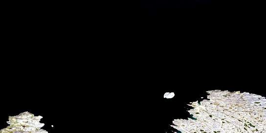 Air photo: Quaqtaq Satellite Image map 025F04 at 1:50,000 Scale