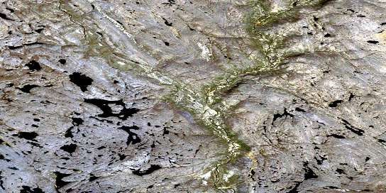 Mount Moore Satellite Map 025N04 at 1:50,000 scale - National Topographic System of Canada (NTS) - Orthophoto