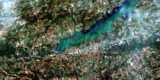 Air photo: Rice Lake Satellite Image map 031D01 at 1:50,000 Scale