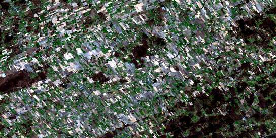 Winchester Satellite Map 031G03 at 1:50,000 scale - National Topographic System of Canada (NTS) - Orthophoto