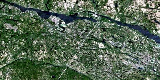 Air photo: Rolphton Satellite Image map 031K04 at 1:50,000 Scale