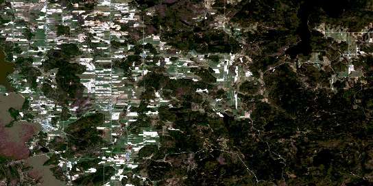 Air photo: Ville-Marie Satellite Image map 031M06 at 1:50,000 Scale