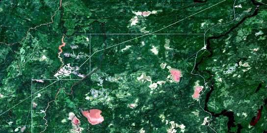Air photo: Despinassy Satellite Image map 032C14 at 1:50,000 Scale