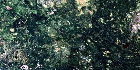 Air photo: Abbotsford Lake Satellite Image map 032E04 at 1:50,000 Scale