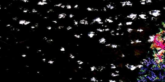 Air photo: Chabbie Lake Satellite Image map 032E12 at 1:50,000 Scale