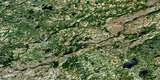 Air photo:  Satellite Image map 032N12 at 1:50,000 Scale