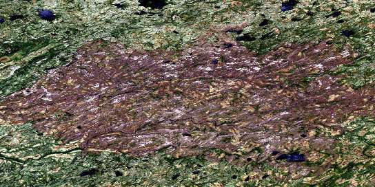 Air photo:  Satellite Image map 032N13 at 1:50,000 Scale
