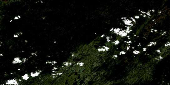 Lac Holton Satellite Map 032P10 at 1:50,000 scale - National Topographic System of Canada (NTS) - Orthophoto