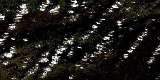 Air photo: Lac Barou Satellite Image map 033A01 at 1:50,000 Scale