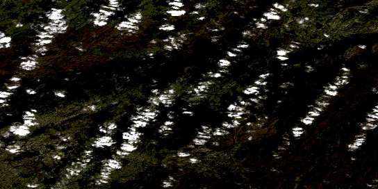 Lac Barou Satellite Map 033A01 at 1:50,000 scale - National Topographic System of Canada (NTS) - Orthophoto