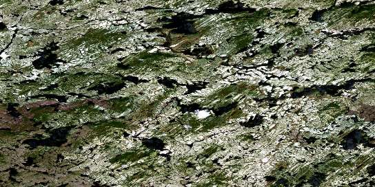Air photo: Lac Pigeon Satellite Image map 033A15 at 1:50,000 Scale