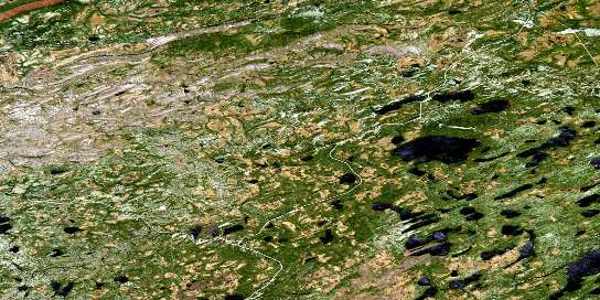 Air photo: Riviere Miskimatao Satellite Image map 033C03 at 1:50,000 Scale