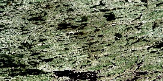 Air photo: Lac Coates Satellite Image map 033I09 at 1:50,000 Scale