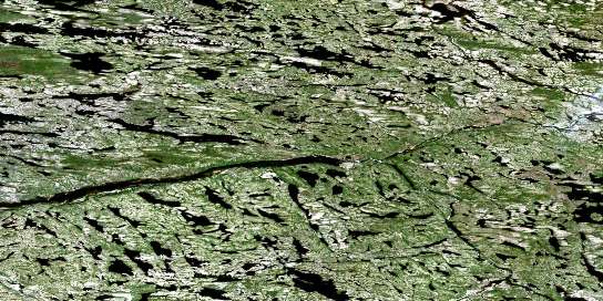 Air photo: Lac Liancourt Satellite Image map 033O03 at 1:50,000 Scale