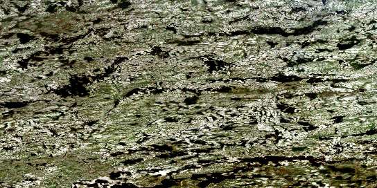 Air photo: Lac Turbar Satellite Image map 033P08 at 1:50,000 Scale