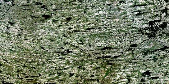 Air photo: Lac Glinel Satellite Image map 033P09 at 1:50,000 Scale