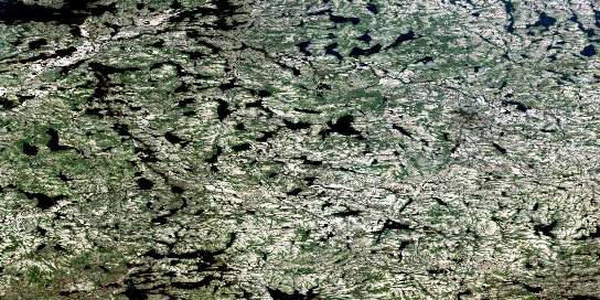 Air photo: Lac Nion Satellite Image map 033P10 at 1:50,000 Scale