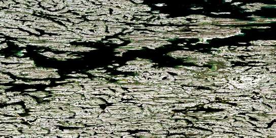 Air photo: Lac Dornon Satellite Image map 034G03 at 1:50,000 Scale