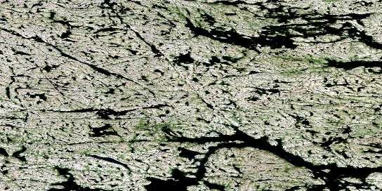 Air photo: Lac Sujuvvik Satellite Image map 034G09 at 1:50,000 Scale