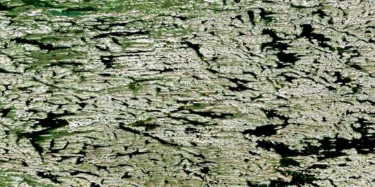 Air photo: Lac Darac Satellite Image map 034G12 at 1:50,000 Scale