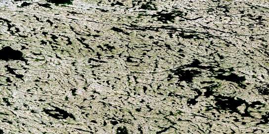 Lac Descareaux Satellite Map 034G15 at 1:50,000 scale - National Topographic System of Canada (NTS) - Orthophoto