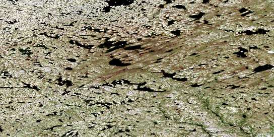 Air photo: Lac Des Indiens Satellite Image map 034I08 at 1:50,000 Scale