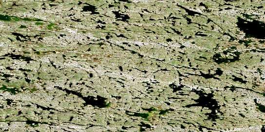 Lac Chatignon Satellite Map 034J05 at 1:50,000 scale - National Topographic System of Canada (NTS) - Orthophoto