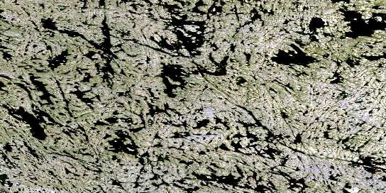 Air photo: Lac Lanoix Satellite Image map 034J09 at 1:50,000 Scale